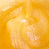 Kievskaya Freeze Gel Vanilla Ice – Gel Builder Lichid Alb-Vanilie cu Sclipici Perlat - 1