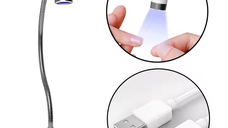Lampă UV LED Touch Cure 3W – Fixare Provizorie Tipsuri Dual Forms
