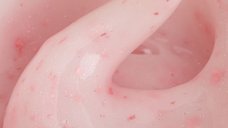 Liquid Polygel Everin 020 – Poppy Parade | HEMA & TPO Free | Roz pastel cu sclipici fin