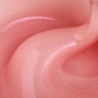 Liquid Polygel Everin 028 – Diamond Dust | HEMA &amp; TPO Free | Roz pudrat cu sclipici fin - 1