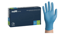 Manusi Nitril Nepudrate EasyCare 100 Buc Marime L Albastru - Everin