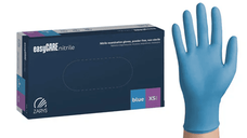 Manusi Nitril Nepudrate EasyCare 100 Buc Marime S Albastru - Everin