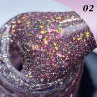 Oja semipermanenta Everin- Brilliance Reflective Disco 02 - OSEBR-02 - Everin.ro - 2