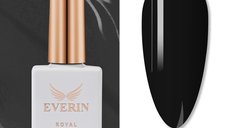 Oja Semipermanentă Everin Royal 137 Negru TPO Free - Negru Intens Clasic