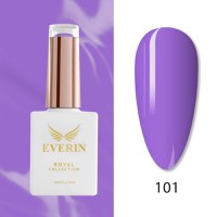 Oja Semipermanentă Everin Royal Collection 10 ml – 101 Mystic Lilac | Violet-Lavandă Intens - 1