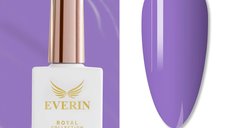 Oja Semipermanentă Everin Royal Collection 10 ml – 102 Soft Lilac | Lila-Violet Pastelat