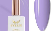 Oja Semipermanentă Everin Royal Collection 10 ml – 104 Soft Lilac | Lila Pastel Delicat