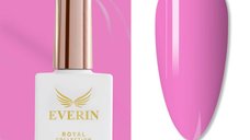 Oja Semipermanentă Everin Royal Collection 10 ml – 115 Soft Pink | Roz Pastel Luminos