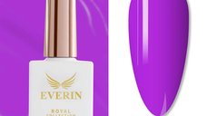 Oja Semipermanentă Everin Royal Collection 10 ml – 118 Violet Electric | Violet Intens Vibrant