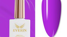 Oja Semipermanentă Everin Royal Collection 10 ml – 118 Violet Electric | Violet Intens Vibrant