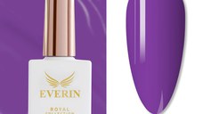 Oja Semipermanentă Everin Royal Collection 10 ml – 119 Violet Regal | Violet Intens Sofisticat