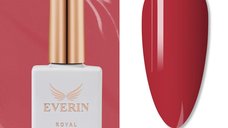 Oja Semipermanentă Everin Royal Collection 10 ml – 129 Red Brick | Roșu-Cărămiziu Intens