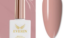 Oja Semipermanentă Everin Royal Collection 10 ml – 17 Nude Elegance | Bej Cald Elegant