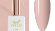 Oja Semipermanentă Everin Royal Collection 10 ml – 34 Royal Pale Nude | Roz Nude Pal