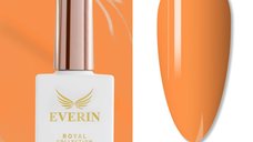 Oja Semipermanentă Everin Royal Collection 10 ml – 40 Royal Orange Flame | Portocaliu Intens