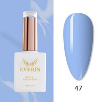 Oja Semipermanentă Everin Royal Collection 10 ml – 47 Royal Baby Blue | Albastru Pastel Diafan - 1