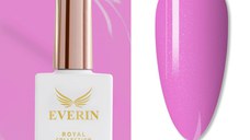 Oja Semipermanentă Everin Royal Collection 10 ml – 51 Royal Pink Sparkle | Roz cu Sclipici
