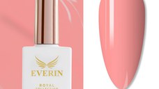 Oja Semipermanentă Everin Royal Collection 10 ml – 59 Royal Coral Pink | Roz Somon Elegant
