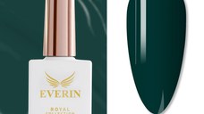 Oja Semipermanentă Everin Royal Collection 10 ml – 65 Royal Dark Emerald | Verde Smarald Intens