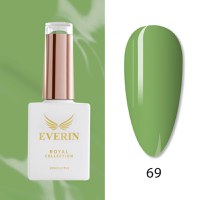 Oja Semipermanentă Everin Royal Collection 10 ml – 69 Sage Green | Verde Pastel Elegant - 1