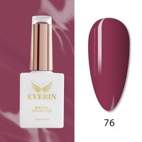 Oja Semipermanentă Everin Royal Collection 10 ml – 76 Plum Berry | Vișiniu-Roz Prună - 1