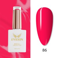 Oja Semipermanentă Everin Royal Collection 10 ml – 86 Royal Hot Pink | Roz Intens Neon - 1