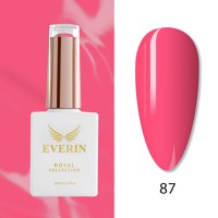Oja Semipermanentă Everin Royal Collection 10 ml – 87 Royal Coral Pink | Roz Corai Vibrant - 1