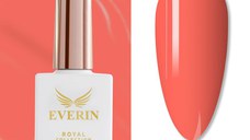 Oja Semipermanentă Everin Royal Collection 10 ml – 89 Royal Coral | Coral Calda Vibrant