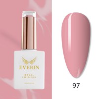 Oja Semipermanentă Everin Royal Collection 10 ml – 97 Soft Pink | Roz Pudrat Calduț - 1