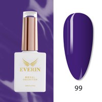 Oja Semipermanentă Everin Royal Collection 10 ml – 99 Purple Royal | Violet Intens - 1