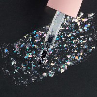 Ojă Semipermanentă Everin Selective 110 7ml – Topper cu Fulgi Holografici Multicolor - 1