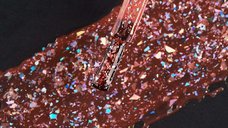 Ojă Semipermanentă Everin Selective 112 7ml – Glitter Cupru Copper Confetti, Holografic