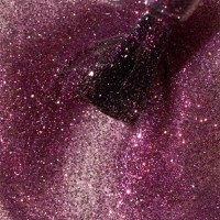 Ojă Semipermanentă Kievskaya Glitz Cat Eye 16 – Roz-Fucsia Strălucitor, Efect Magnetic 3D, 15ml - 1