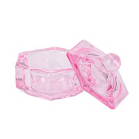 Pahar Pentru Lichid Acrilic Roz - Everin - 1