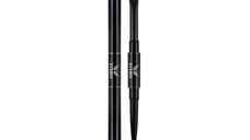 Pensula Dubla Pro Art Oval 10mm si Liner 10mm Purple Everin - Everin