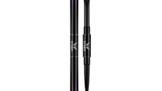 Pensula Dubla Pro Art Oval 10mm si Liner 10mm Purple Everin - Everin