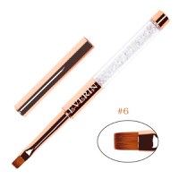 Pensula gel varf drept nr. 6 - Everin- SSD-6 - NNP-6 - EVERIN - 1