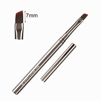 Pensula Metal Grey French Varf Inclinat - Everin - 1