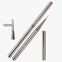Pensula Metal Grey Liner 12mm - Everin - 1