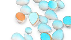 Pietricele Decorative 3D Pentru unghii – Opalescente Bleu - Everin