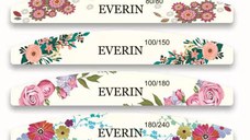 Pilă Unghii Everin 80/80 | Pilă Profesională Extra Abrazivă Manichiură