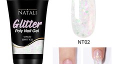 Polygel Glitter Natali NT02 30gr - NT01 - Everin