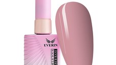 Rubber Base Everin Nudelicious 06 – Bază Cauciucată Nude Roz Pastel, HEMA & TPO Free, 15ml