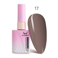 Rubber Base Everin Nudelicious 17 – Bază rubber Nude Maro Rece, HEMA &amp; TPO Free, 15ml - 1