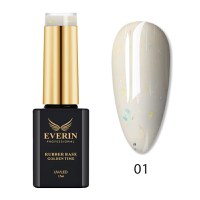Rubber Cover Base Everin 15ml- GOLDEN TIME 01 - GT-01 - Everin.ro - 2