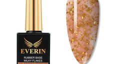 Rubber Cover Base Everin 15ml- MILKY FLAKES 06 - MF-06 - Everin.ro