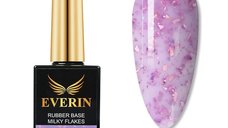 Rubber Cover Base Everin 15ml- MILKY FLAKES 07 - MF-07 - Everin.ro