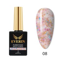 Rubber Cover Base Everin 15ml- MILKY FLAKES 08 - MF-08 - Everin.ro - 1