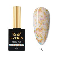 Rubber Cover Base Everin 15ml- MILKY FLAKES 10 - MF-10 - Everin.ro - 1
