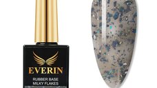 Rubber Cover Base Everin 15ml- MILKY FLAKES 12 - MF-12 - Everin.ro
